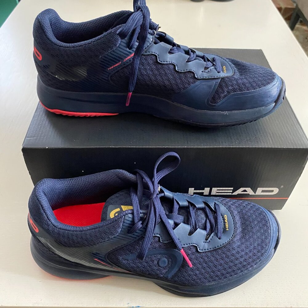 HEAD Sprint Team 3.0 Blue Pink Tennis Shoe Athletic 7.5